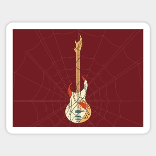 Spider Guitar Sticker